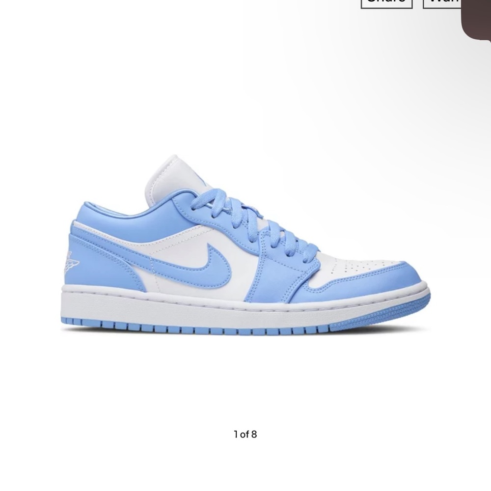 Woman UNC DUNKS SIZE 11